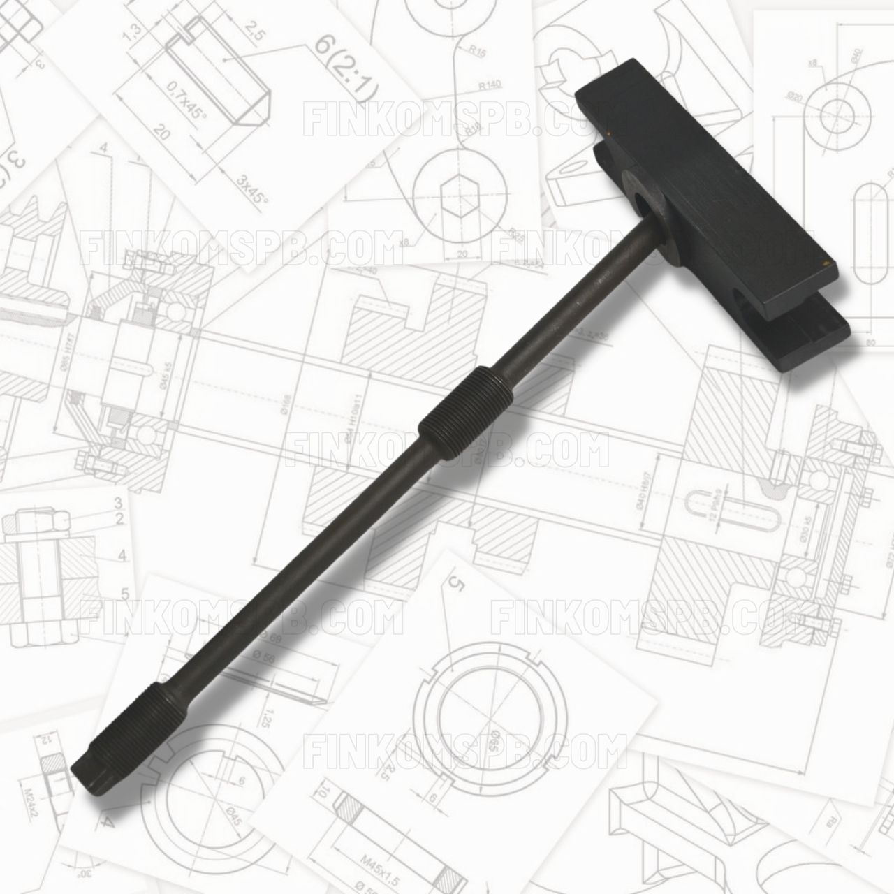 Запчасти для НБ 4 (160/6,3) Съемник седел клапанов Запчасти для НБ 4 (160/6,3) Съемник седел клапанов