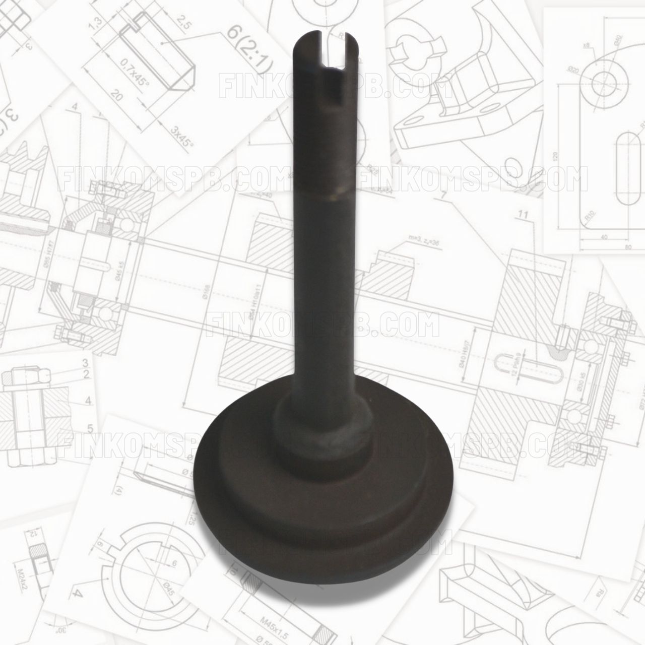 Запчасти для НБ 4 (160/6,3) Стержень в сборе ф70мм